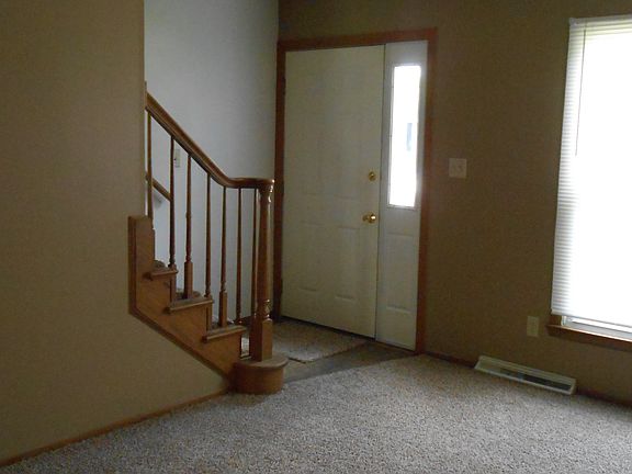 Front Door and steps to upstairs