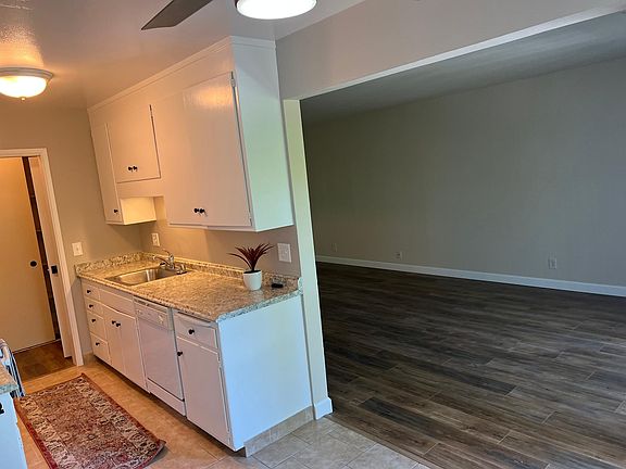 living room and kitchen