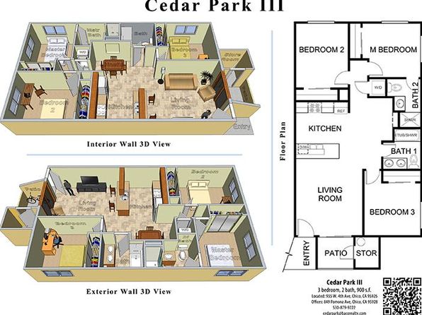 Cedar Park Apartments | 1143-1147 N Cedar St, Chico, CA