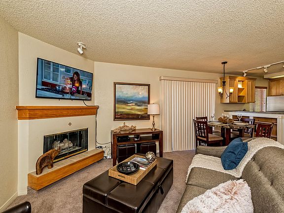 Living- Dinning area- Gas Fireplace- 4K HD Flat Screen