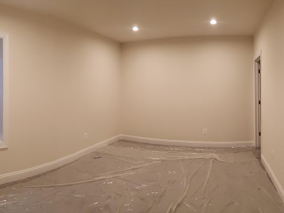 Master bedroom with full window