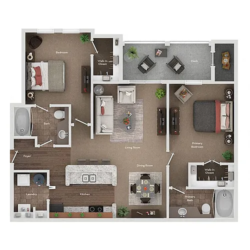 Floor plan Jasmine (C3)