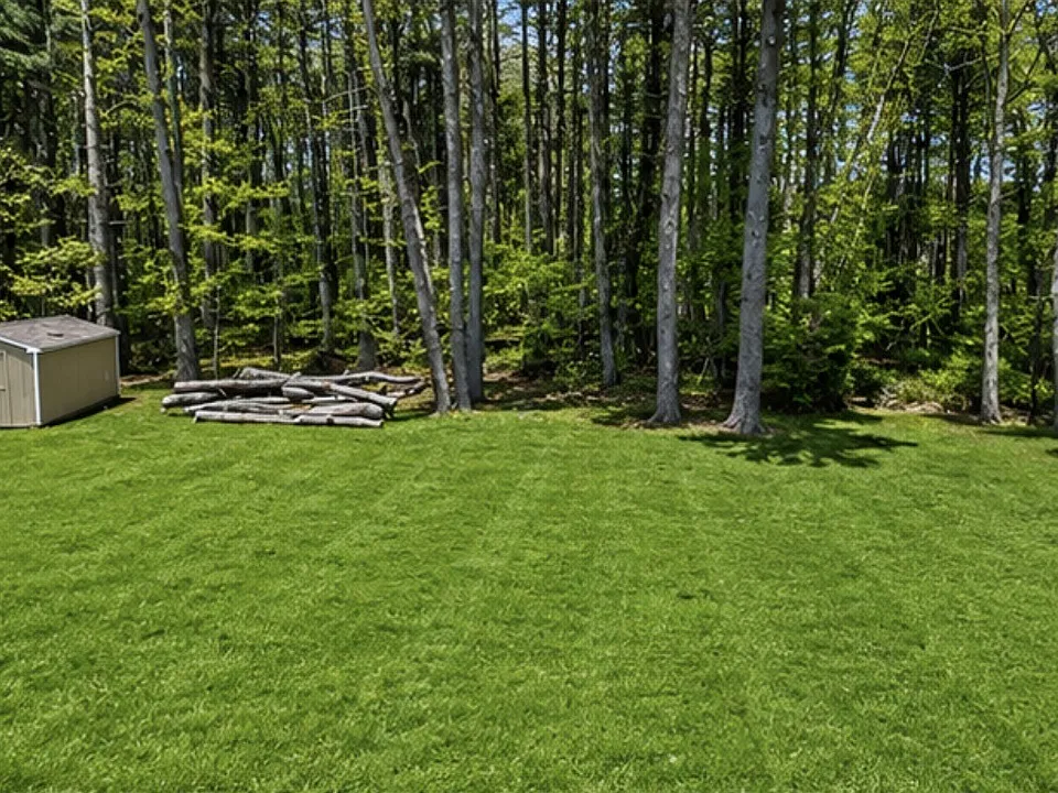 Big backyard