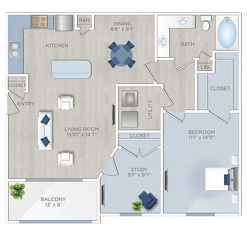 Floor plan C