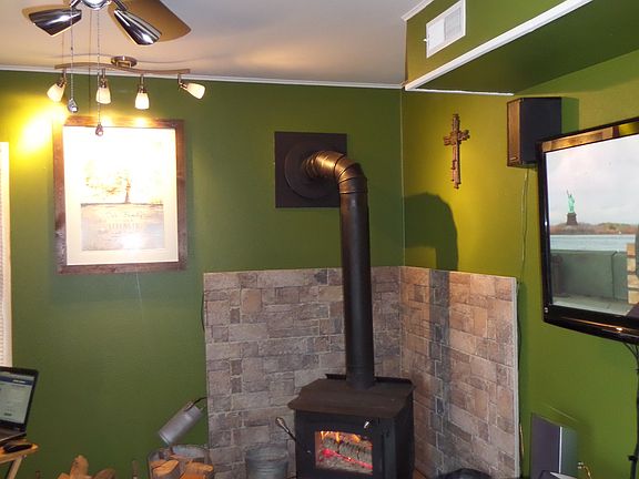 century heating wood stove