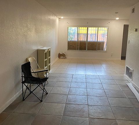 Liv-Din area view toward enclosed back patio (gated)