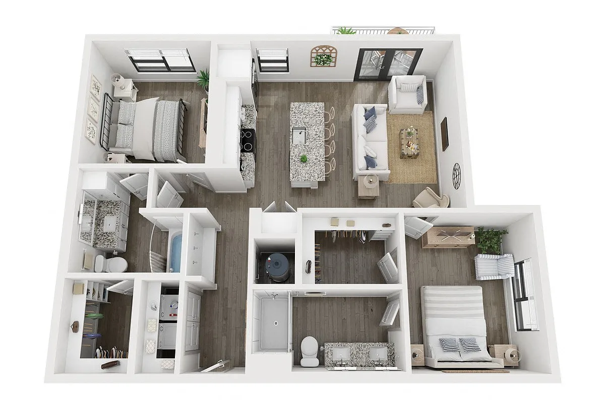 Floor plan B2c