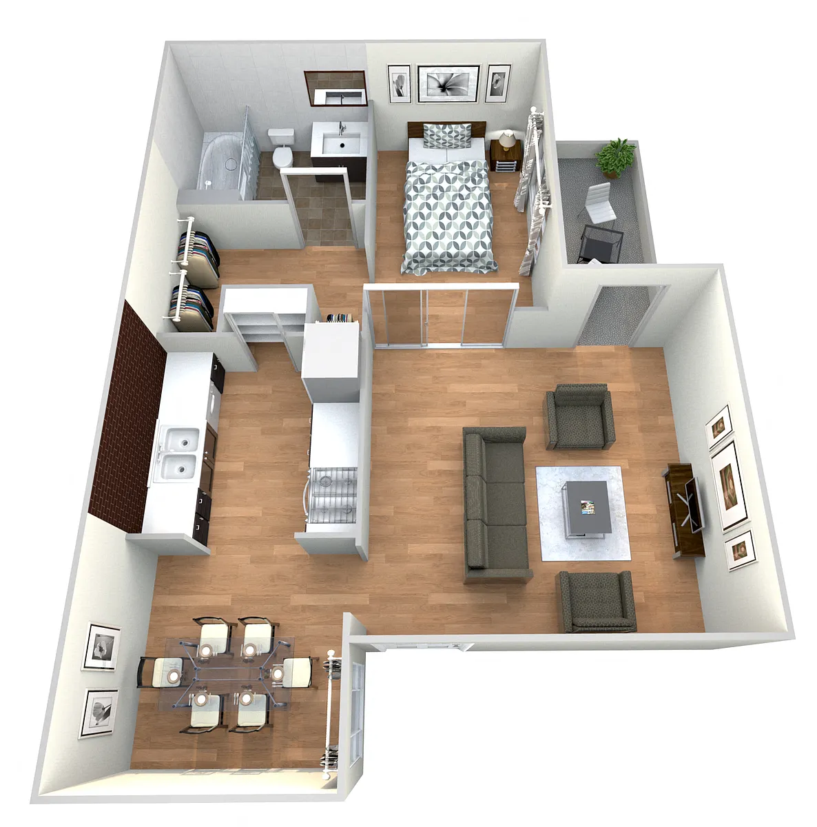 Floor plan Anchor