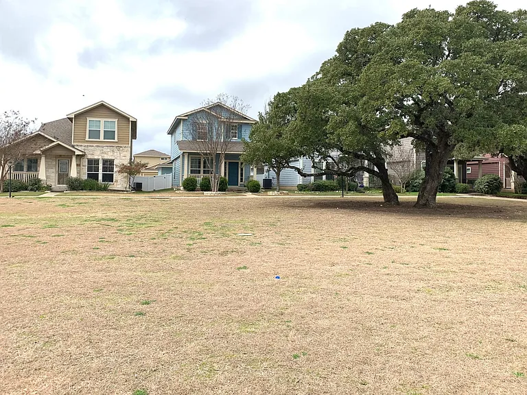 Front yard in pocket park