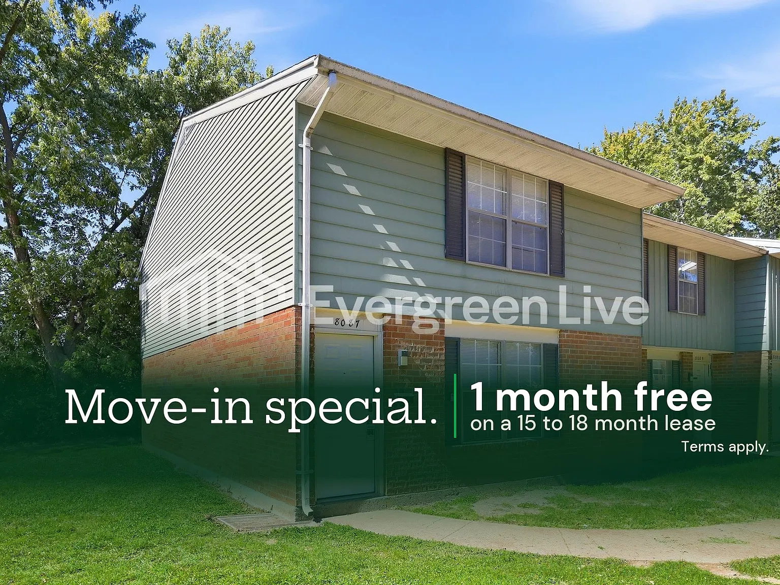 3 bed, 1.5 bath, 1555 sqft, $1,095 — Photo 1