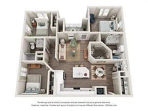 Floor plan C1