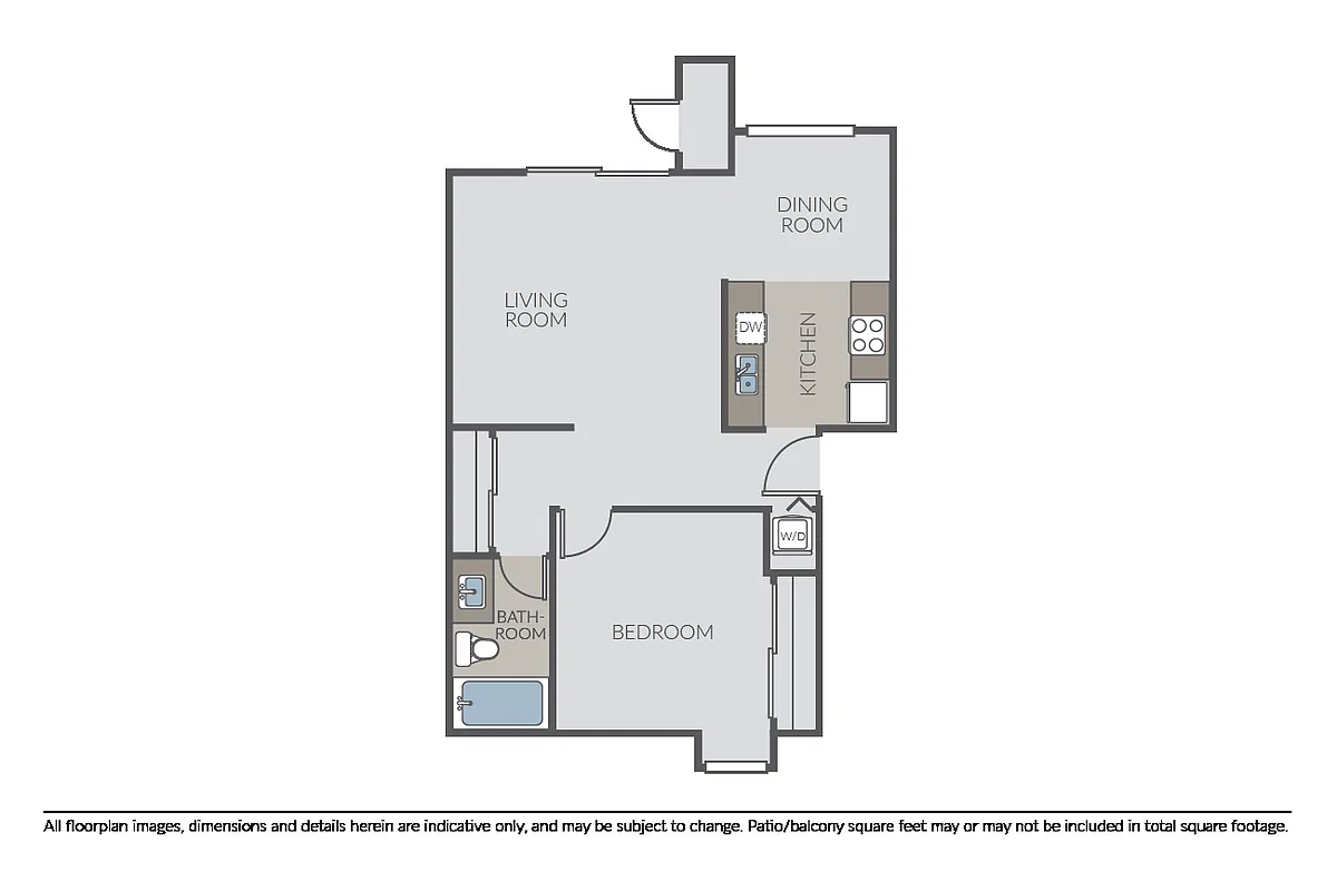 Floor plan Plan 1A