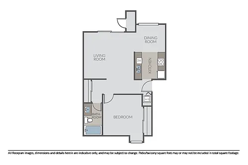 Floor plan Plan 1A