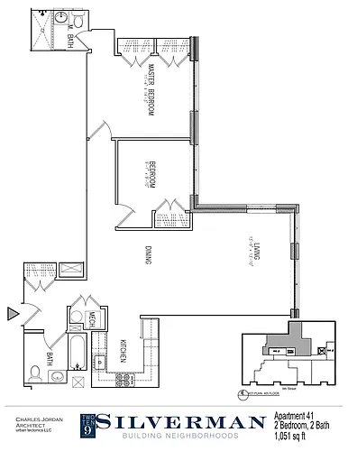 Floor plan Two Bedroom 31-41