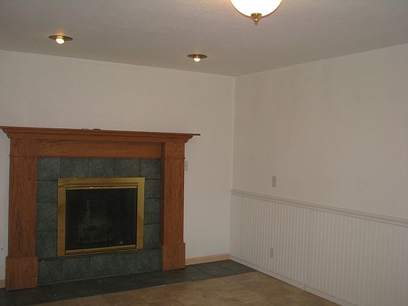 gas fireplace in den