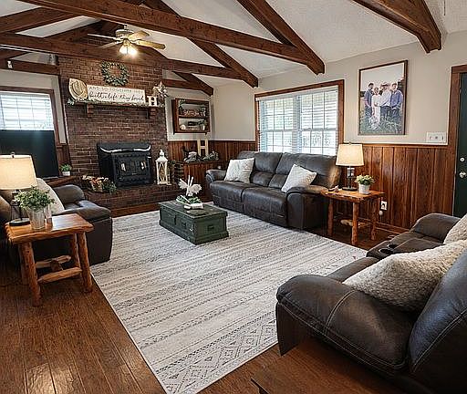 Living room from hallway