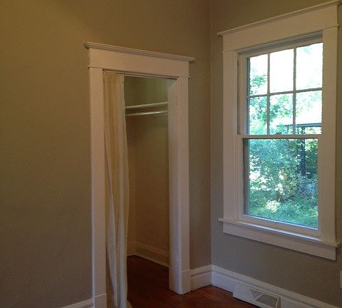 Bedroom 1 with walk-in closet