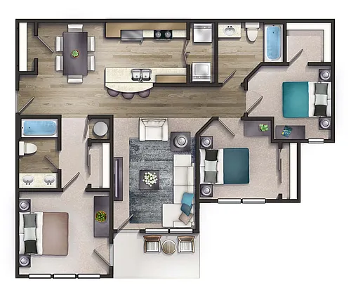 Floor plan Niven