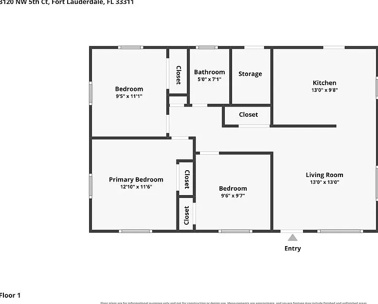 3 bed, 1.0 bath, 888 sqft, $2,100 — Photo 2