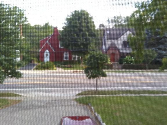 Beautiful view from Front Windows/Bedroom #1.
