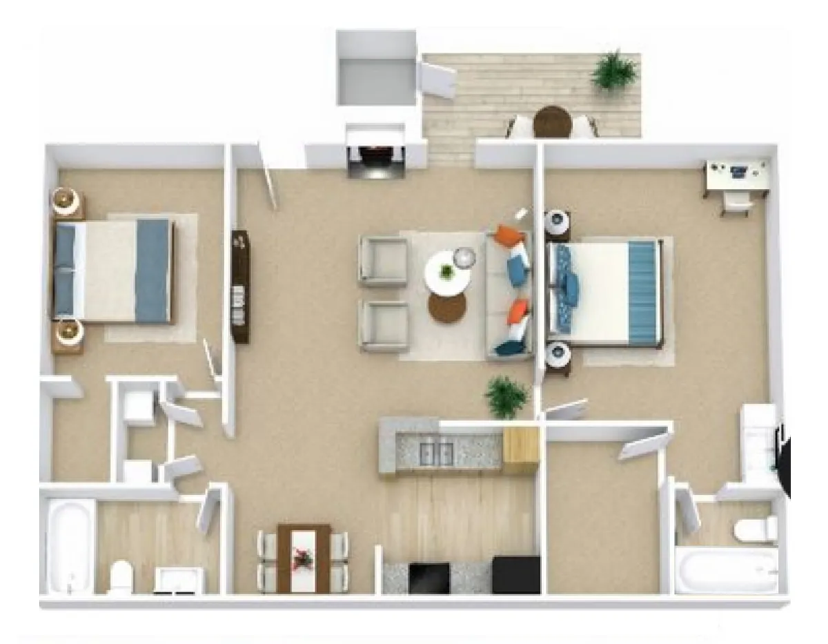 Floor plan The 890