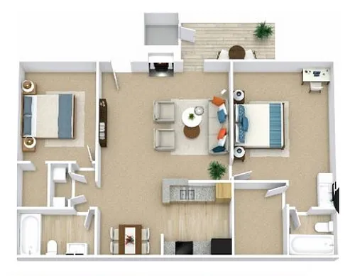 Floor plan The 890
