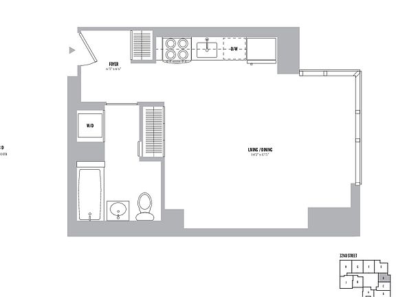 2nd image of 885 6th Ave APT 19D