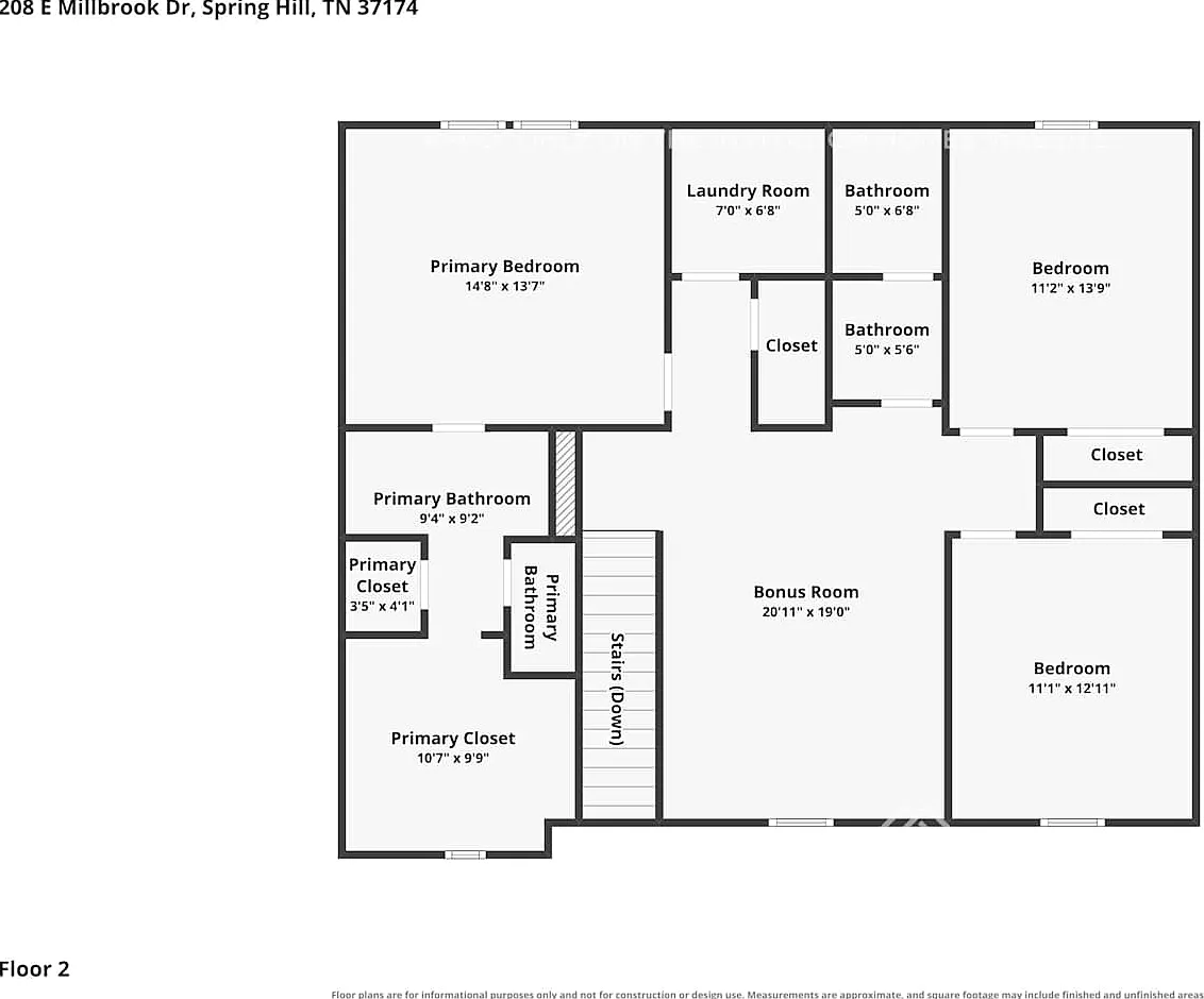 208 East Millbrook Dr Spring Hill, TN 37174 — Photo 3