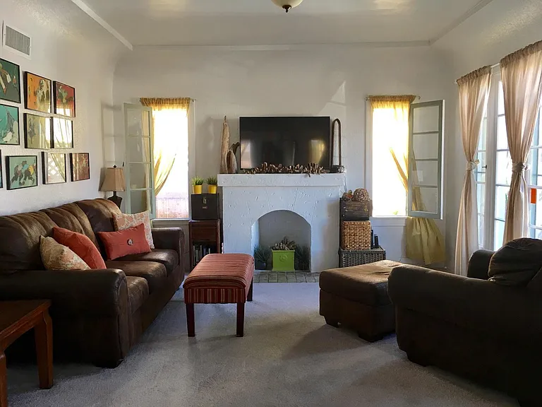 carpet now replaced with plank flooring