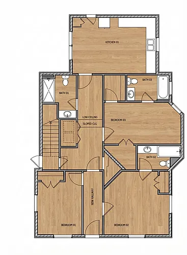 Floor plan 417 Ebenezer Ave Room 3