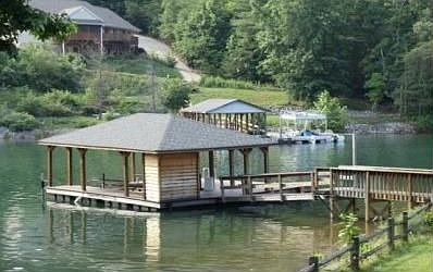 Covered Boat Dock
