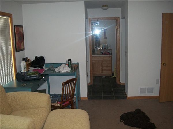 master bedroom from bed toward bath