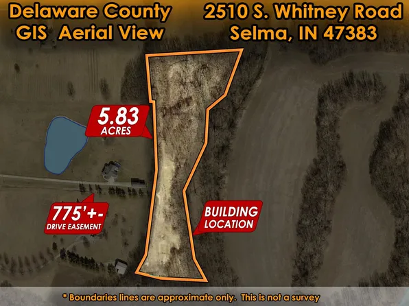 2510 S Whitney Rd, Selma, IN 47383