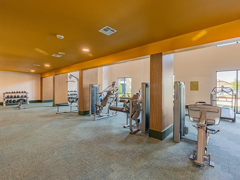 Lift, tone, and train in your community fitness center.