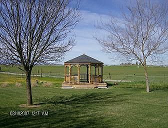 Large Back Yard & Gazebo