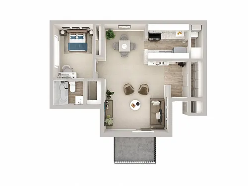 Floor plan The Chalet