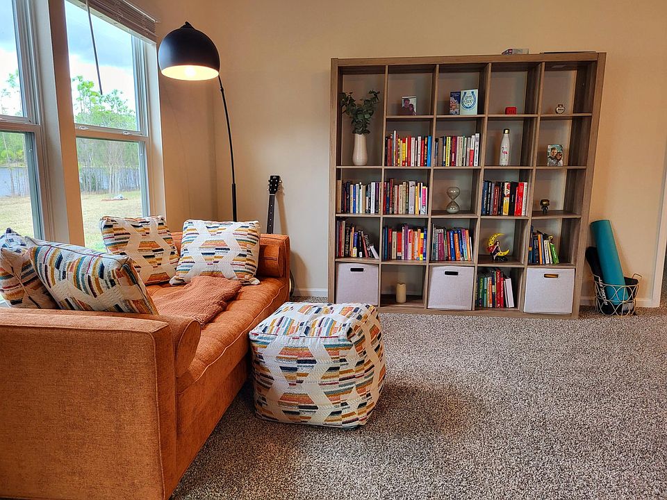 Bookshelf and Chaise