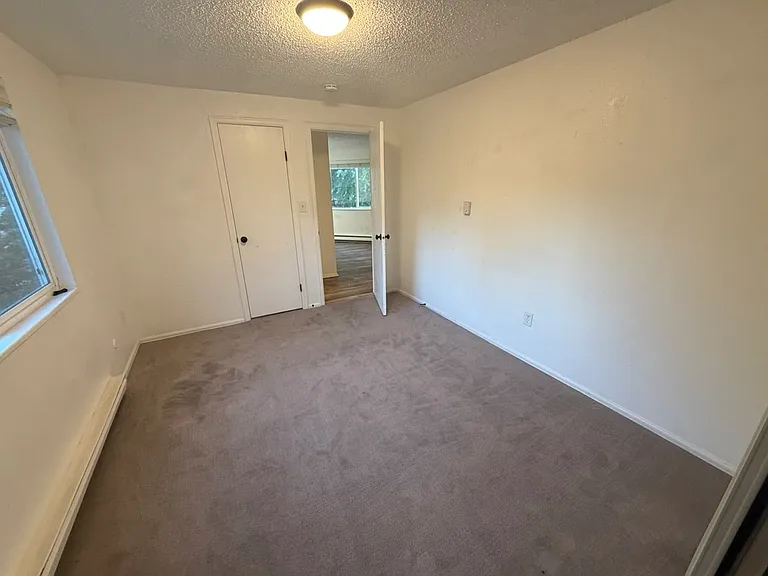 View from inside to the door.