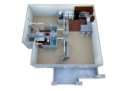 Floor plan Custom Deluxe III