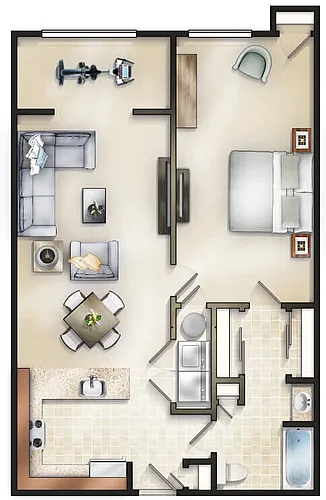 Floor plan The Highland