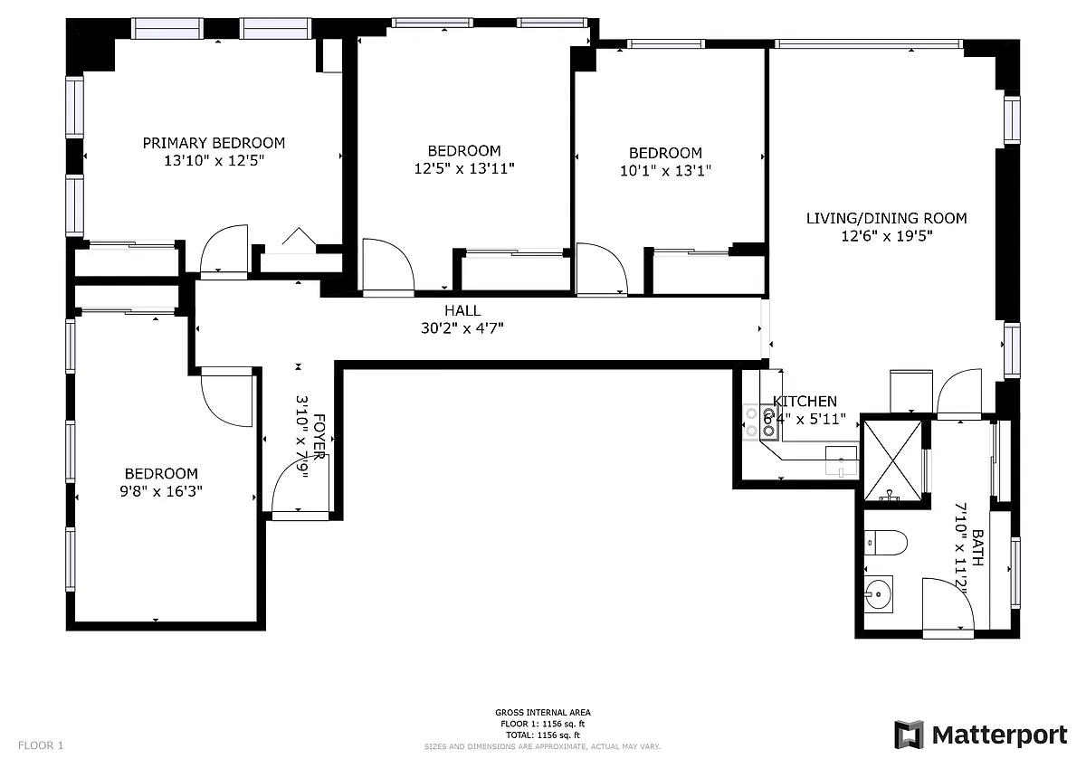 Floor plan 4 Bedroom