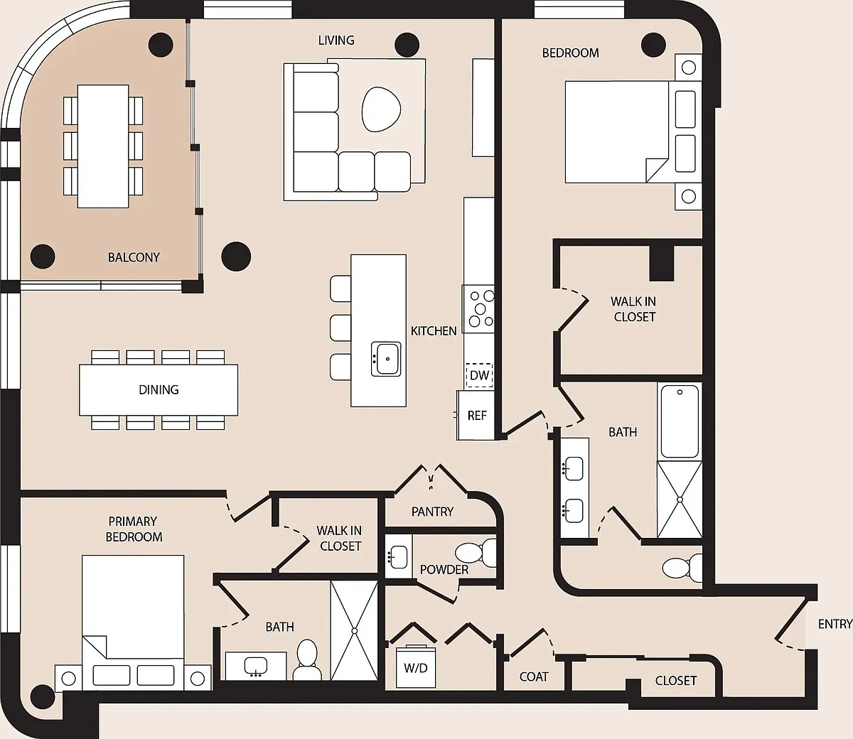 Floor plan Alpine Springbeauty