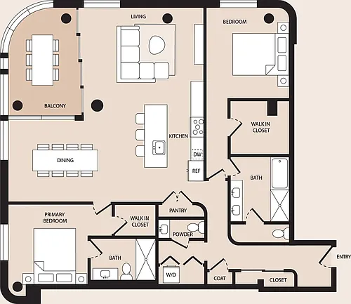 Floor plan Alpine Springbeauty