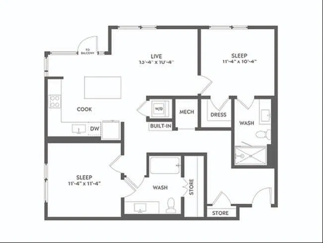 Floor plan C4a