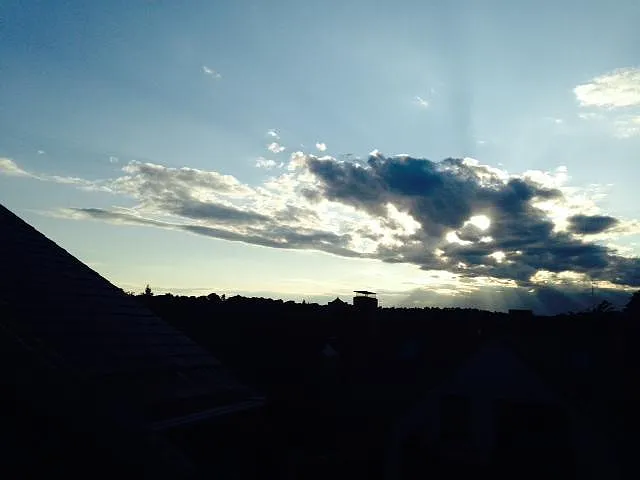 sky light view west