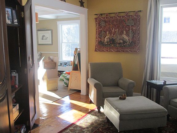 Living room opens to DR