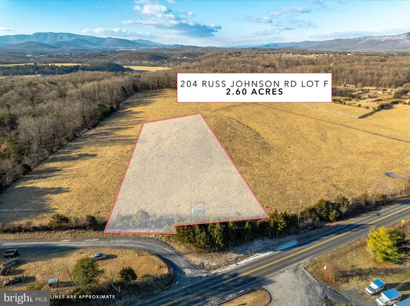 LOT Russ Johnson Rd #F, Front Royal, VA 22630