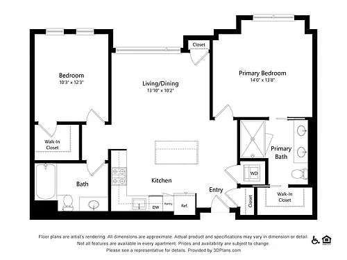 Floor plan 2C-1