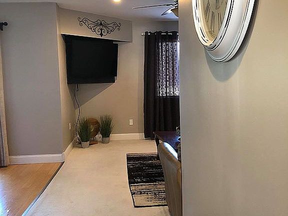 from entry hall to living rm