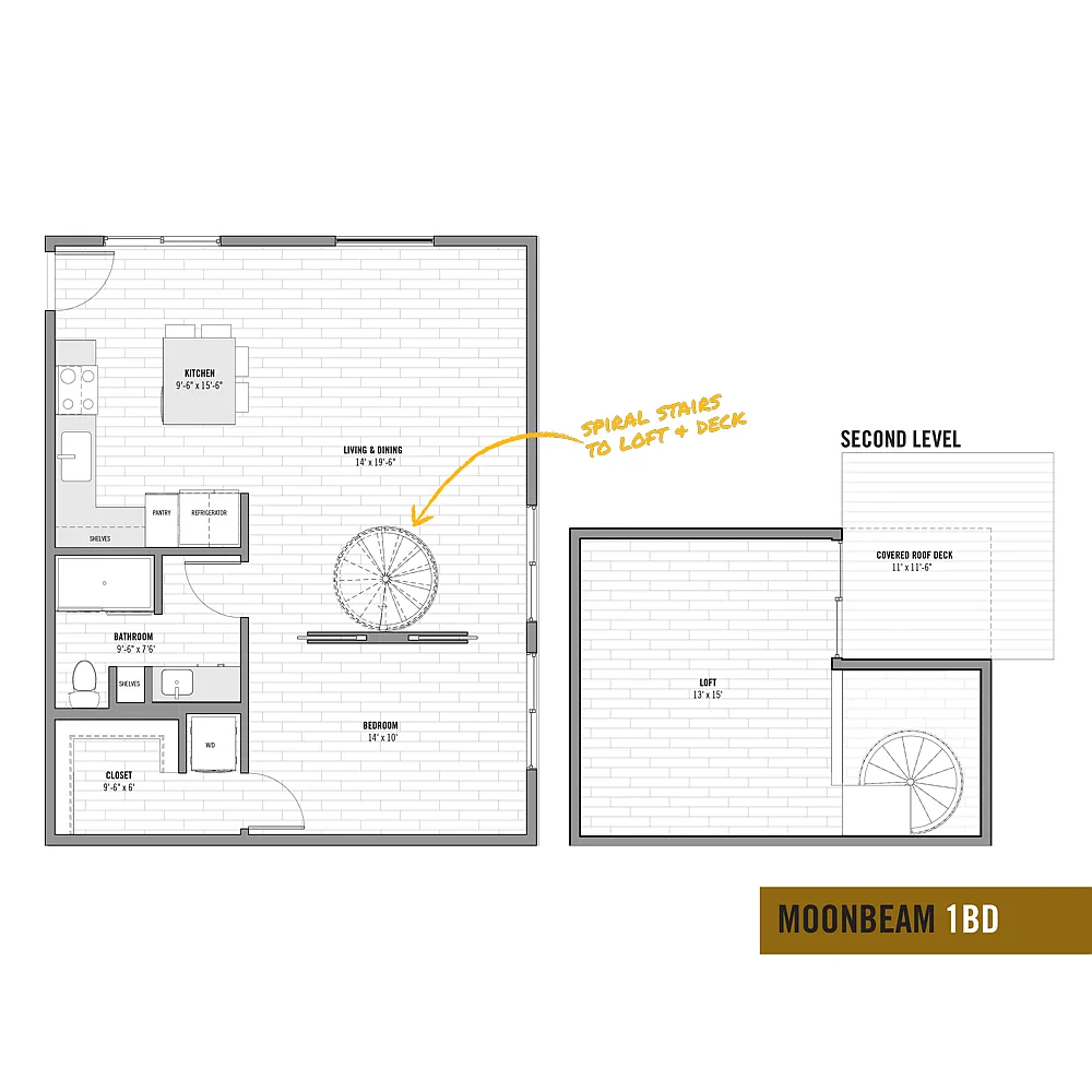 Floor plan Moonbeam